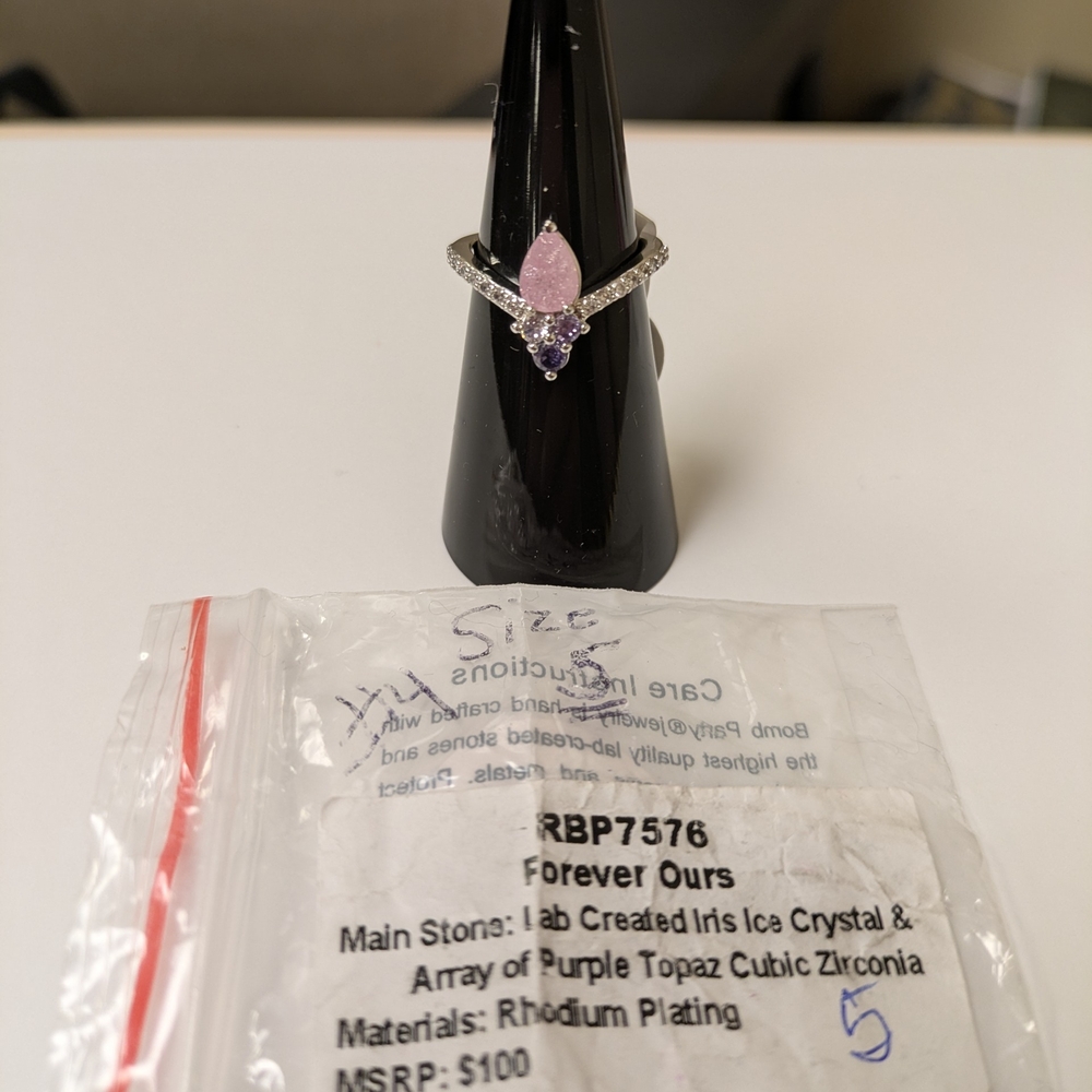 Forever Ours Purple Topaz Ring